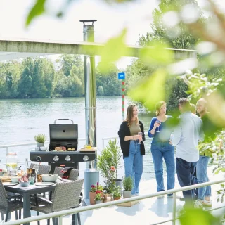 Barbecook Siesta 210 Graphite gasbarbecue zwart