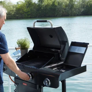 Barbecook Siesta 210 Graphite gasbarbecue zwart