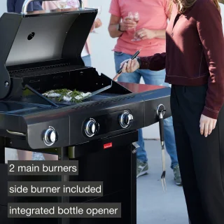 Barbecook Siesta 210 Graphite gasbarbecue zwart
