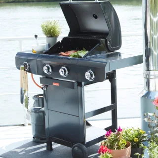 Barbecook Siesta 210 Graphite gasbarbecue zwart