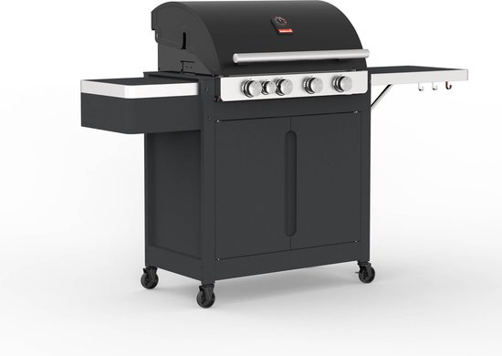 Barbecook Stella 4311 — veelzijdige 4-brander gasbarbecue voor serieuze buitenkoks