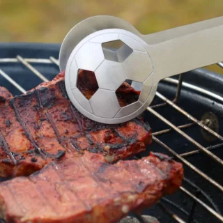 BBQ gereedschapset Voetbal RVS