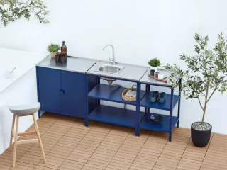 BELIANI VILAMA Tuin kookeiland 3-delig