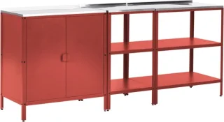 BELIANI VILAMA Buitenkeuken: compact, stijlvol en praktisch voor je terras