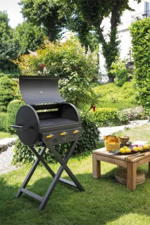 Boretti Addizio Gasbarbecue 3 Branders Antraciet