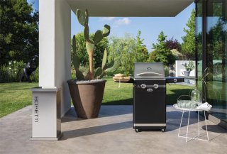 Boretti Bernini Nero Buitenkeuken 2-branders zwart