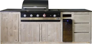 Boretti Ibrido Top BBQ Buitenkeuken Malang Outside Meubelen