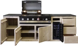 Boretti Ibrido Top BBQ Buitenkeuken Malang Outside Meubelen
