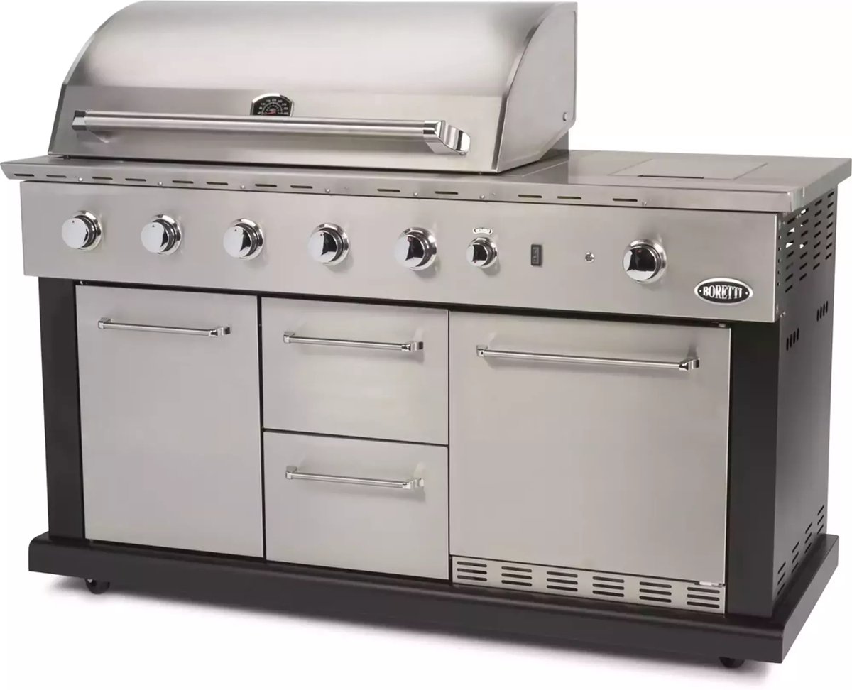 Wat vinden we goed aan de Boretti Luciano Gasbarbecue Zilver
