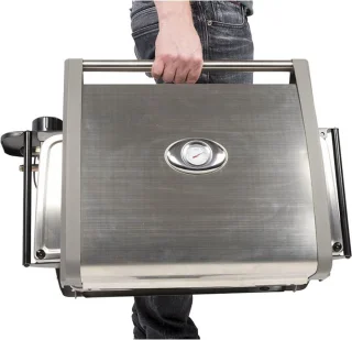Boretti Piccolino Gasbarbecue 1 Brander Zwart