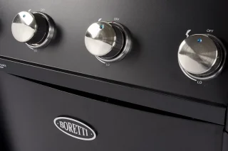 Boretti Robusto Buitenkeuken 4 Branders Zwart