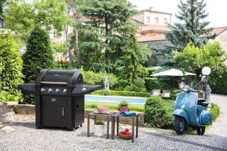Boretti Robusto Buitenkeuken 4 Branders Zwart