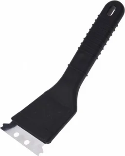 Borstelbarbecue 2-in-1 zwart 21 cm