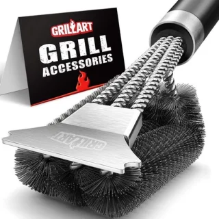 BR-8529 Grillborstel en schraper
