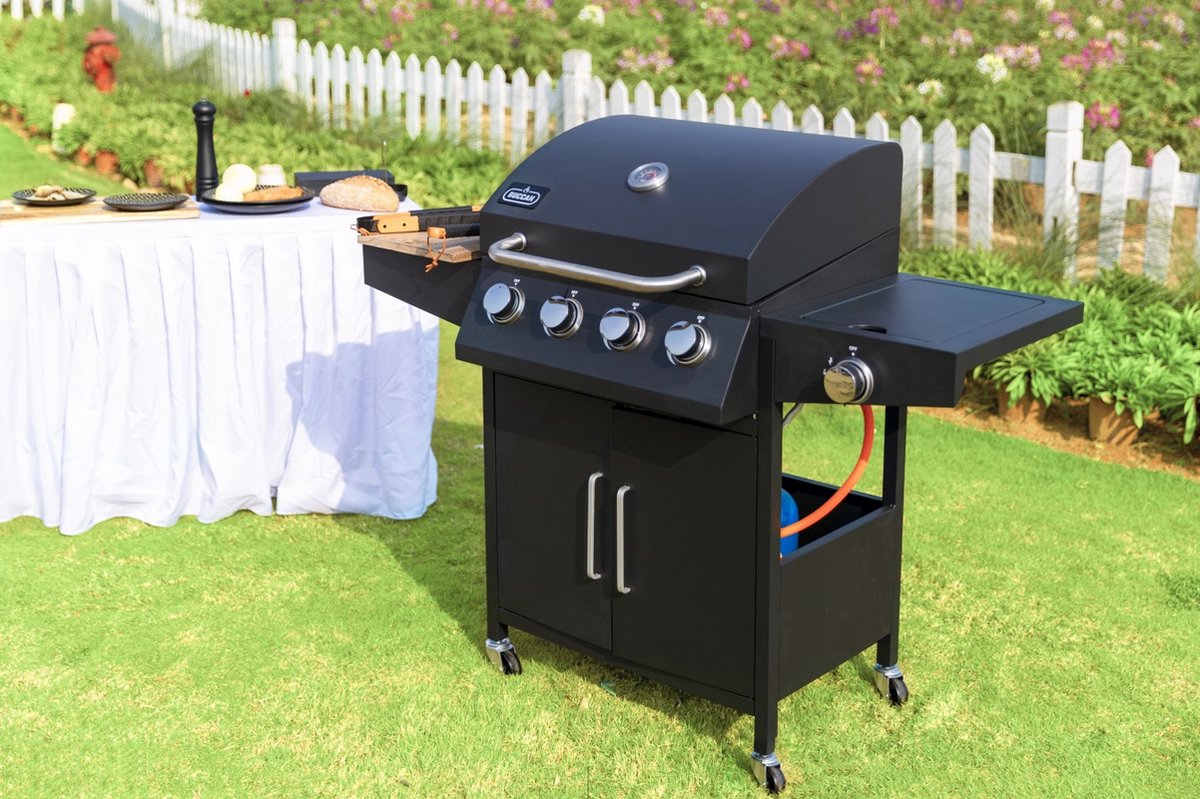 Wat vinden we goed aan de Buccan Kempton Spark & Grill 4+1 Gasbarbecue