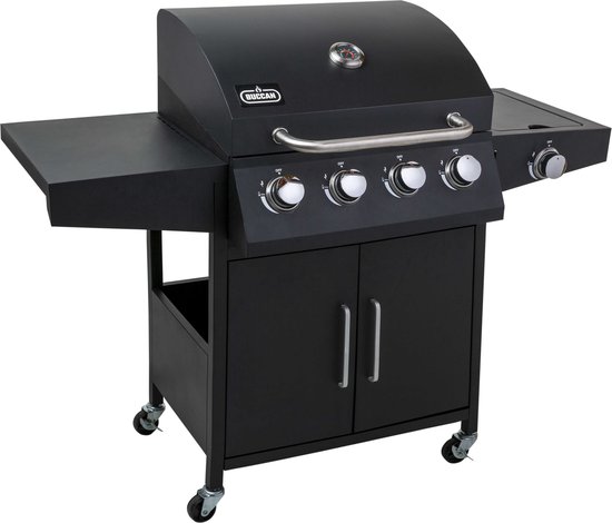 Buccan Kempton Spark & Grill 4+1 — royale gasbarbecue voor gezelschappen