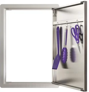 Buitenkeukendeur RVS 17" x 24"