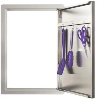 Buitenkeukendeur RVS 17 x 24 inch