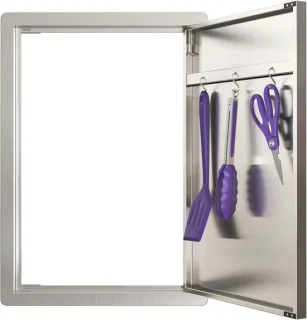 Buitenkeukendeur RVS 17" x 24"