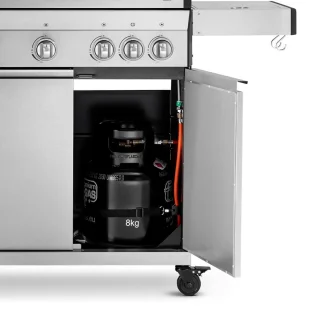 Burnhard Big FRED Deluxe Gas BBQ 4 Branders