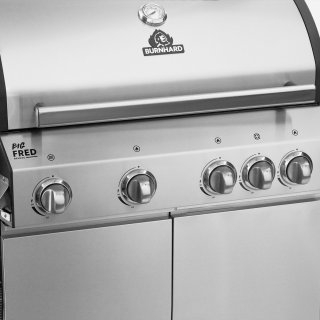 Burnhard Big FRED Deluxe Gas BBQ 4 Branders