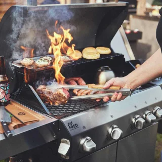 Burnhard Big FRED Deluxe Gas BBQ 4 Branders