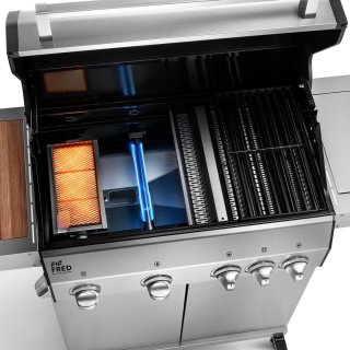 Burnhard Big FRED Deluxe Gas BBQ 4 Branders