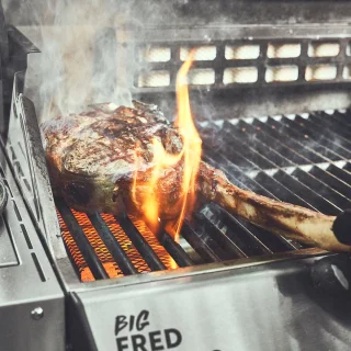 BURNHARD Big FRED Deluxe Series 3 - Gasbarbecue 4 branders