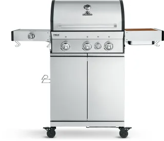 BURNHARD® FRED Deluxe BLACK Series 3-brander gasbarbecue