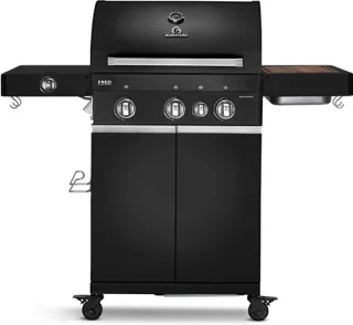 BURNHARD FRED Deluxe BLACK Series 3 — Krachtige allrounder voor serieuze barbecuefans