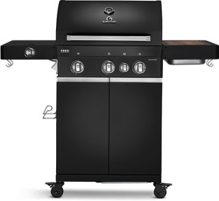Burnhard Fred Deluxe Series 3 Gas BBQ Black