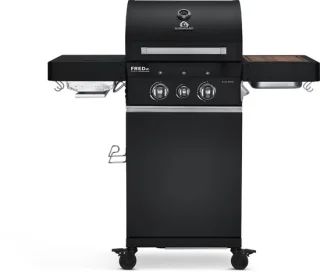 Burnhard Fred Jr. Deluxe 3 Gas BBQ 2 Branders Black Series