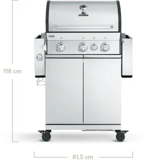 Burnhard Gas BBQ Fred Deluxe Series 3 3 Branders