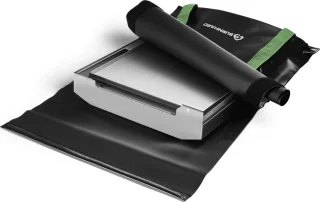 Burnhard Jones Inklapbare 2-Branders Gasbarbecue RVS