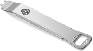 Burnhard Jones Inklapbare 2-Branders Gasbarbecue RVS