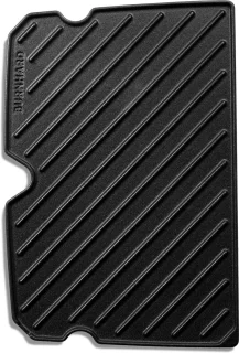 BURNHARD® Omkeerbare gietijzeren BBQ-bakplaat
