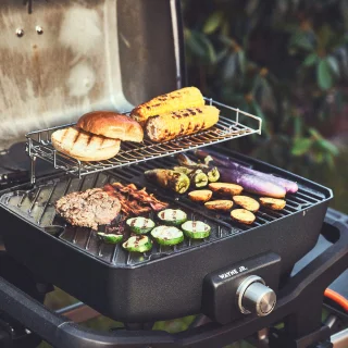 BURNHARD® Omkeerbare gietijzeren BBQ-bakplaat