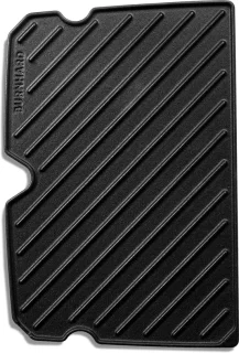 BURNHARD® Omkeerbare gietijzeren BBQ-bakplaat