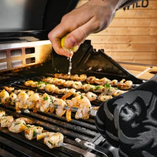 BURNHARD® RVS Spiesjes-Rondel (6 XL-spiesen) – BBQ-accessoire