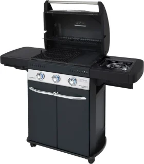 Campingaz 3 Series Classic LS Barbecue Zwart Roestvrijstaal