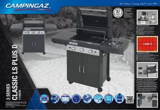 Campingaz 3 Series Classic LS Plus Gasbarbecue Zwart