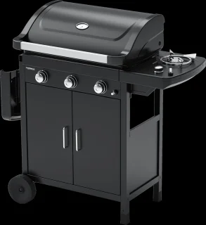 Campingaz 3 Series Compact 3 LS Verrijdbare Gasbarbecue Zwart