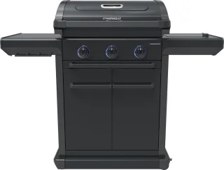 Campingaz 3 Series Onyx S gasbarbecue met zijbrander zwart