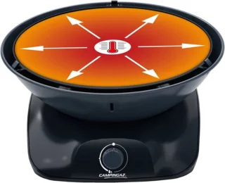 Campingaz 360 Grill CV Tafelblad Zwart 2400W