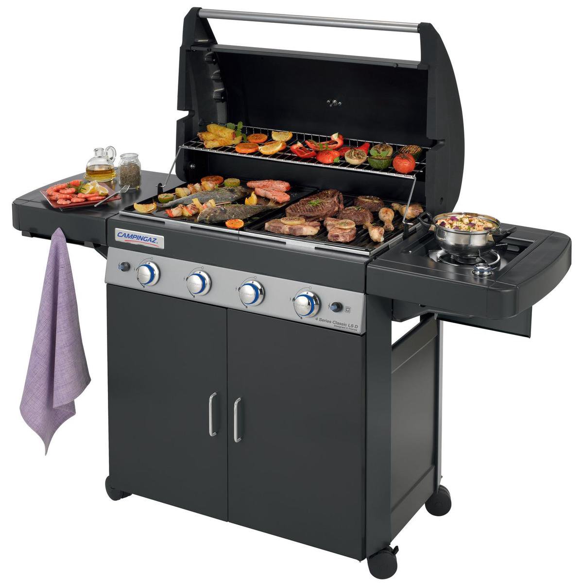 Wat vinden we goed aan de Campingaz 4 Series Classic LS Gasbarbecue Zwart