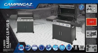 Campingaz 4 Series Classic LS Plus Gasbarbecue Zwart