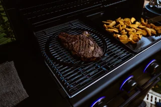 Campingaz 4 Series Onyx S gasbarbecue met zijbrander