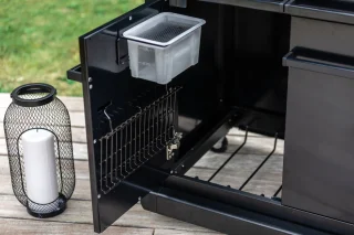 Campingaz 4 Series Onyx S gasbarbecue met zijbrander