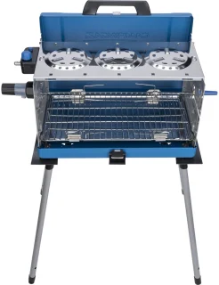 Campingaz 400 SGR Gas Grill Blauw Zilver