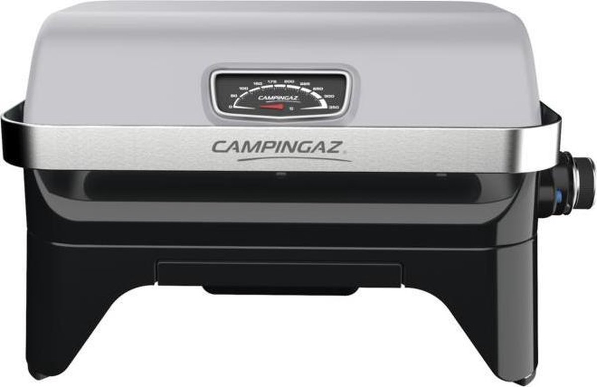 De Campingaz Attitude 2go CV Draagbare Gasbarbecue Grijs/Zwart in één oogopslag